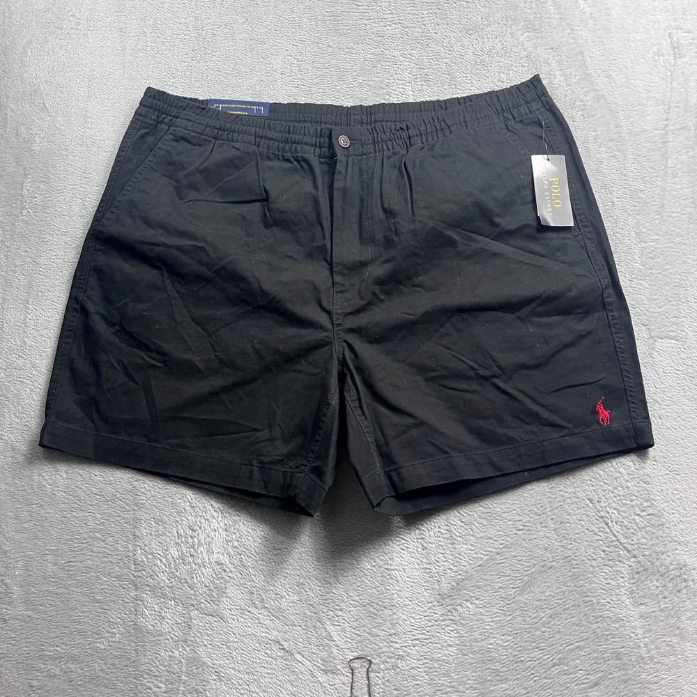 Polo Ralph Lauren Mens Prepster Shorts Black XXL NWT 710644995013‎